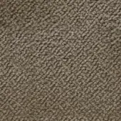 Taupe looped pile fabric texture with a dense, uniformly nubby surface and matte finish, showing subtle tonal variations throughout.